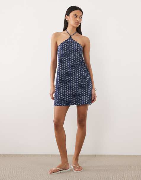 Halter Neck Mini Dresses | ASOS