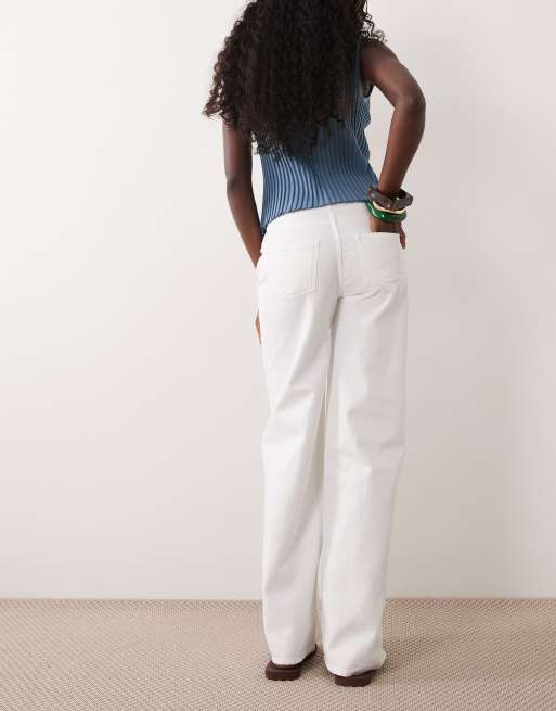 Mango - Teen - Hvide jeans med lige ben, 3 af 5