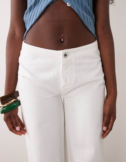 Mango - Teen - Hvide jeans med lige ben, 4 af 5