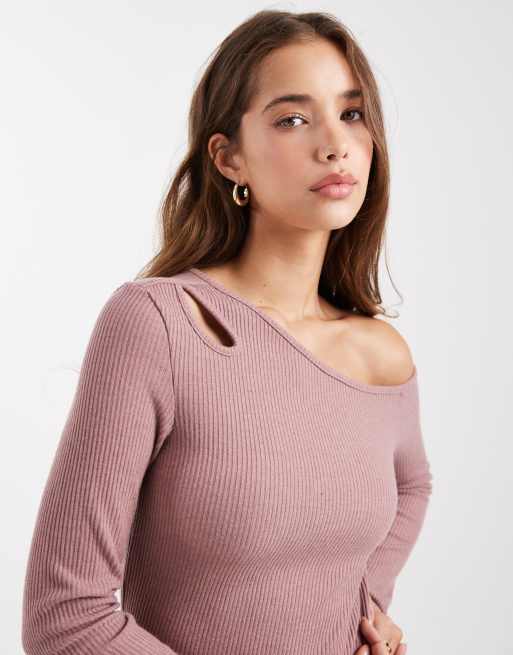 Mango Teen knitted maxi dress in pink, 2 of 4