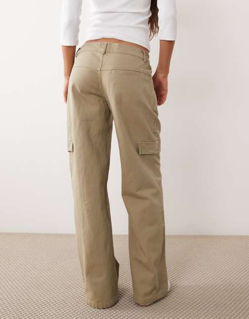 Mango Teen pantalon cargo beige, 3 de 5