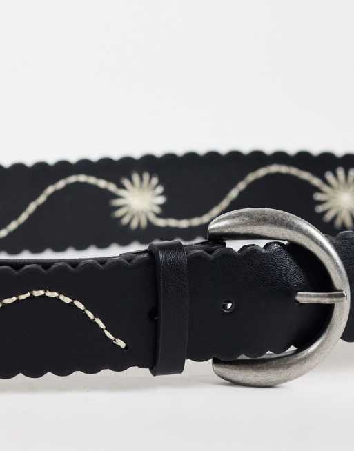 Mango Teen riem in zwart, 2 van 3