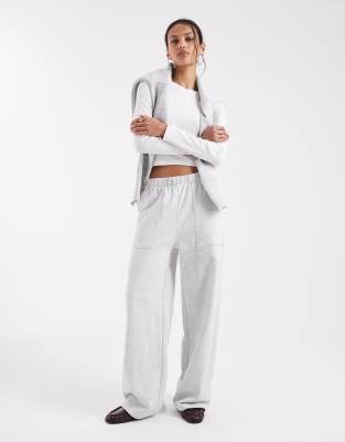 Mango Teen Soft Touch Joggers In Gray