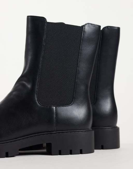 Mango Teen stivaletti Chelsea eleganti neri, 3 di 4