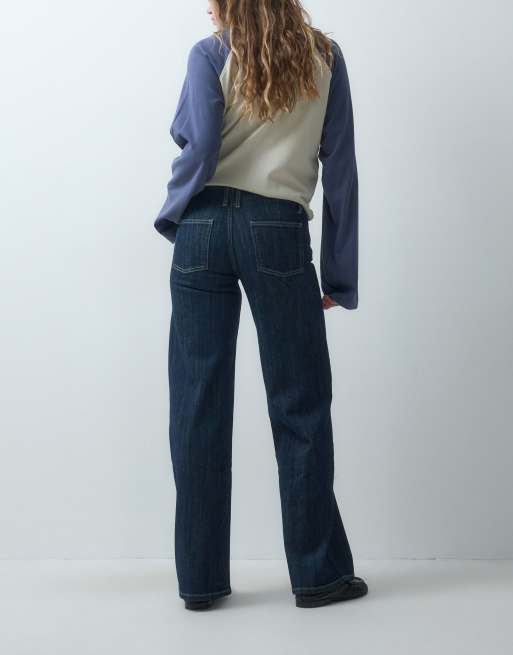 Mango Teen straight jean in indigo, 3 of 5