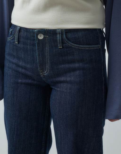 Mango Teen straight jean in indigo, 4 of 5