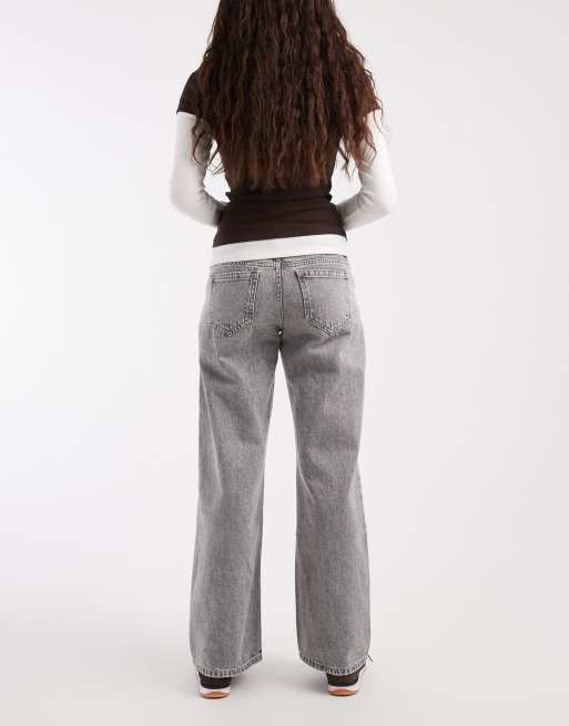 Mango Teen straight jean in light grey, 3 of 5