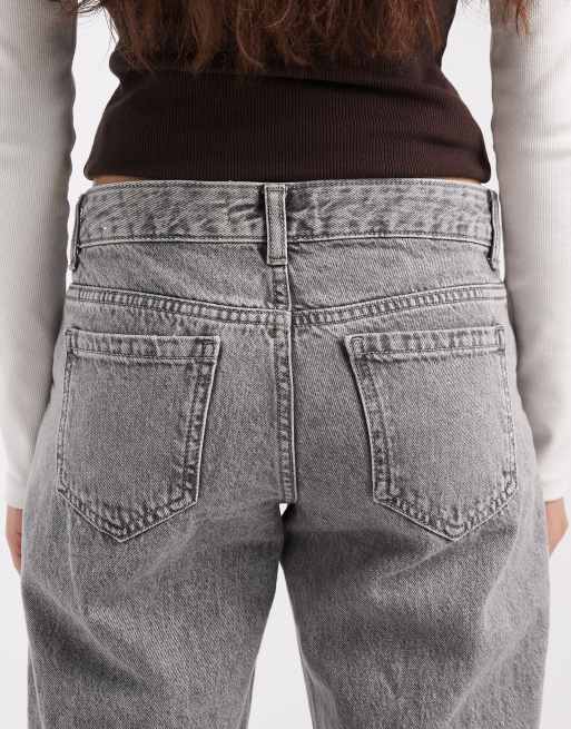 Mango Teen straight jean in light grey, 4 of 5