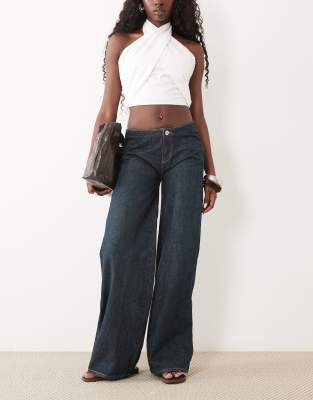 Mango Teen Straight Jean In Red