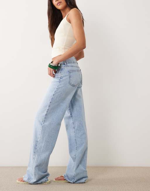 Mango Teen straight jeans i syrevask, 2 af 5