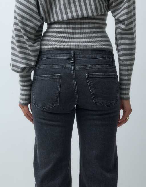 Mango Teen studded straight jean in black, 4 of 5