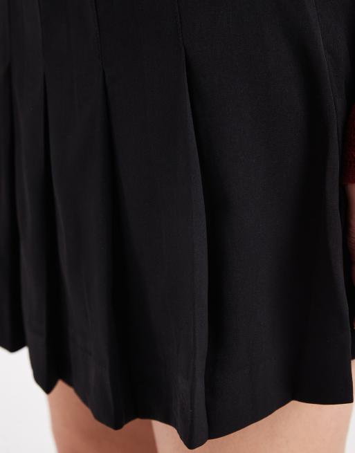 Mango Teen tailored skort in black , 5 of 5
