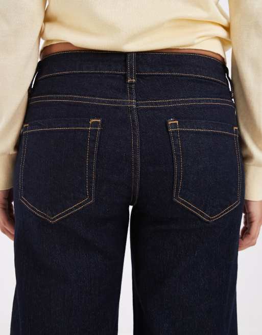 Mango Teen turn up jean in indigo, 5 of 5