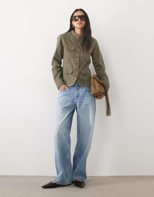 Mango Teen Utility-Jacke in Khaki, 2 von 4
