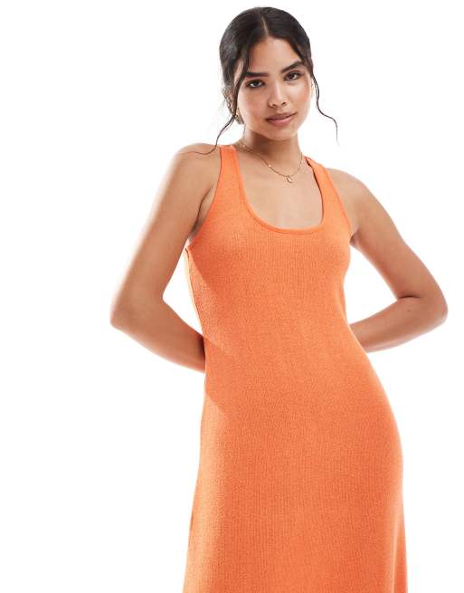 orange terry cloth dress Current Mood Terry Cloth Front Tie Mini Dress
