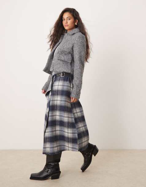 Mango textured jacket in grey - view 1