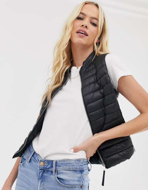 Thin shop black vest