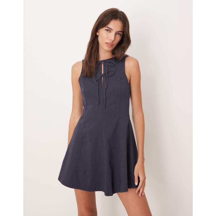 strapless open back dress Ode To Chic Long Sleeve Mini Dress main image 1