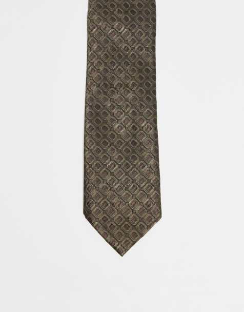 Mango tie in brown - view 1