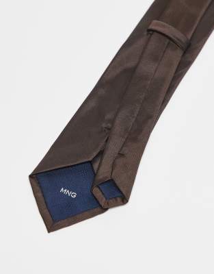 Mango Tie In Brown