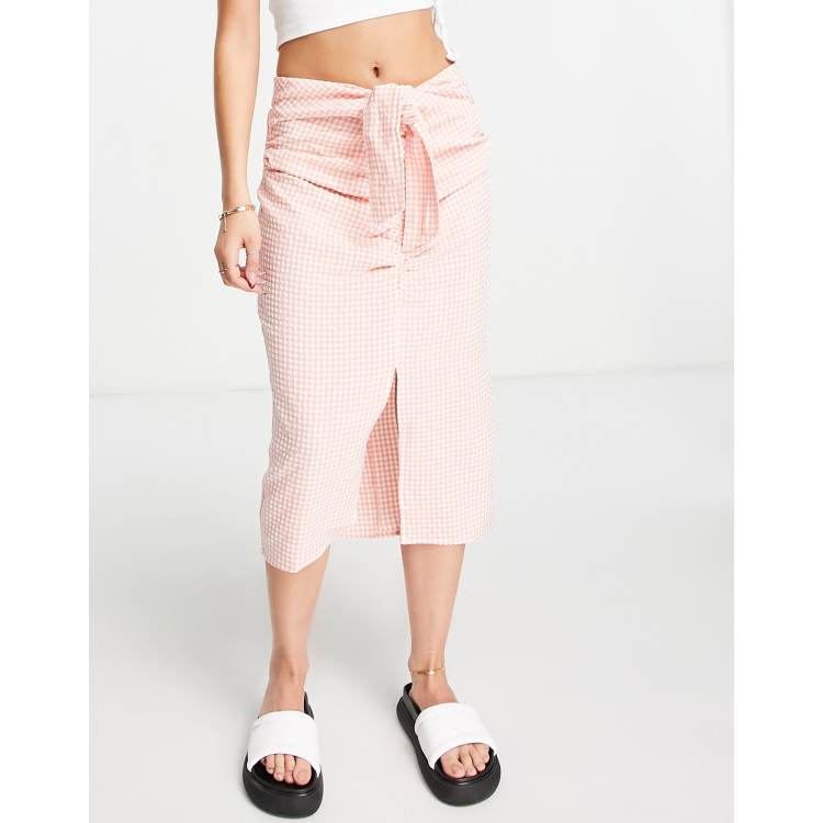 Pink 2025 skirt mango