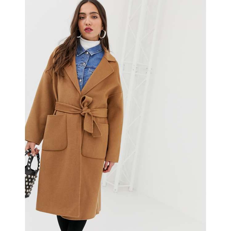 Mango 2025 camel coat