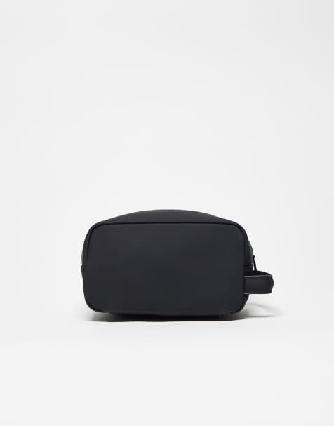 Mango toiletry bag in black - view 1