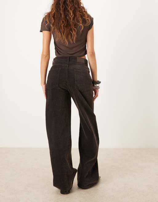 Mango – Tokio – Bruna jeans i bomull med barrelben, 3 av 5