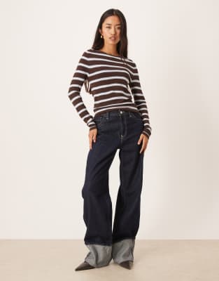 Fisoew Maglietta da Donna di Grandi Dimensioni, a Mezza Manica con Scollo a V, Estiva, Casual, Oversize, a Maniche Corte, in Cotone, 1 Rosso, XL