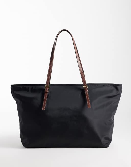 Mango torba typu tote w kolorze czarnym