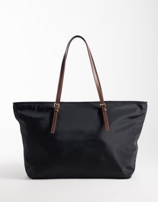 Mango Tote Bag In Black