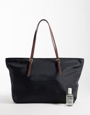 Mango Tote Bag In Black