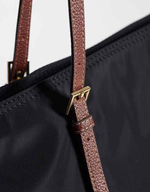 Mango tote tas in zwart, 3 van 4