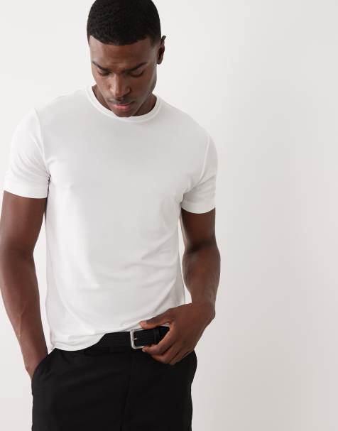 Mango – Trägershirt in Weiß mit lockerem Schnitt - view 1