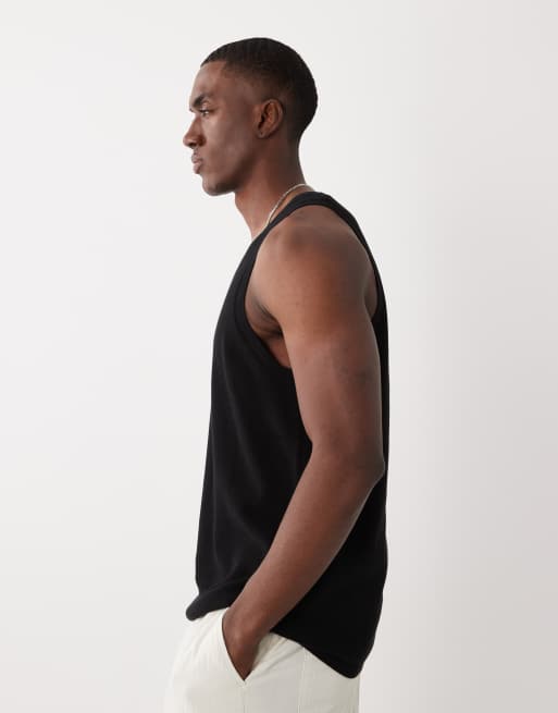 Mango – Trägertop in Schwarz aus 100% Baumwolle, 4 von 5
