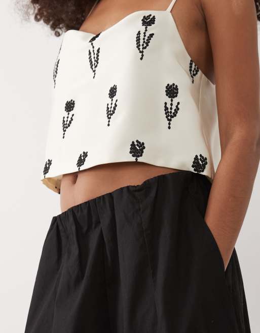 Mango – Trapezowa spódnica midi ze 100% bawełny, 3 z 5