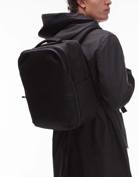 Mango travel multi pocket back pack in black - view 1