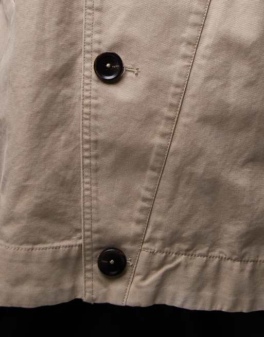 Mango - Trench-coat court oversize - Beige, 3 de 4