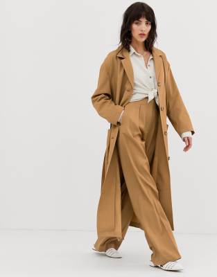 mango camel trench coat