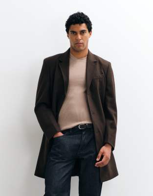 Mango Trench Coat In Brown