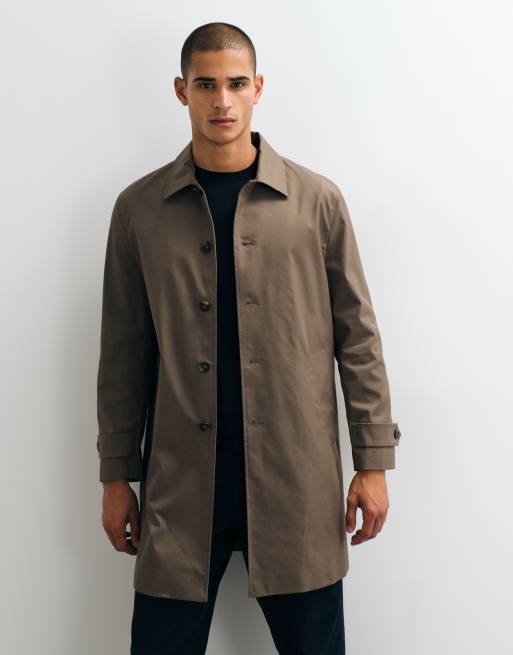 Mango trench coat in mushroom, 2 of 5