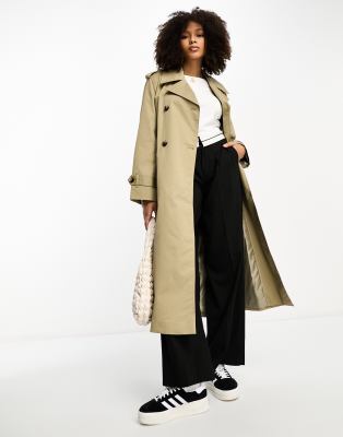 Mango - Trench-coat long oversize - Beige-Neutral