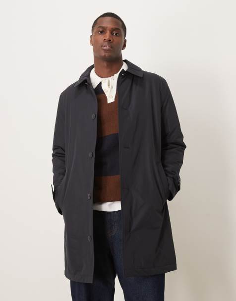 Mango – Trenchcoat in Marineblau - view 1