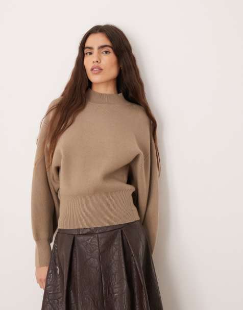 Mango - Trui met ingenomen taille in grijs - view 1