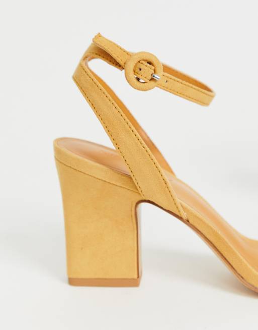 Mango yellow sale sandals