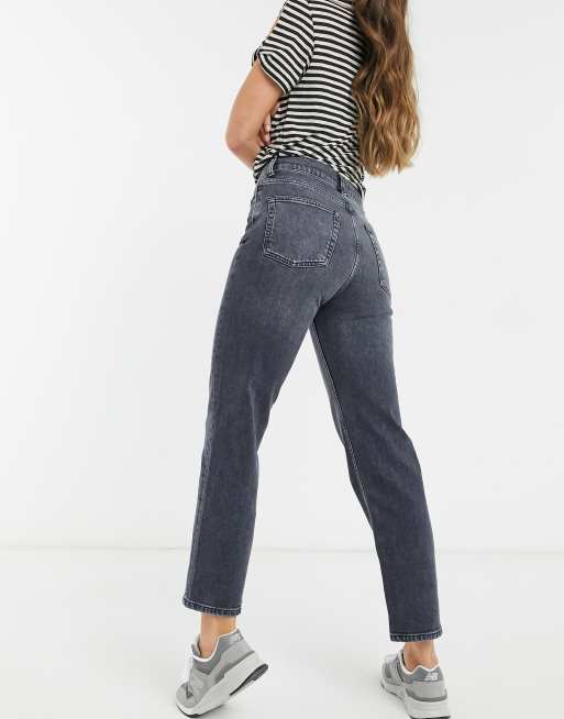 Mango ultimate straight jeans in washed grey ASOS