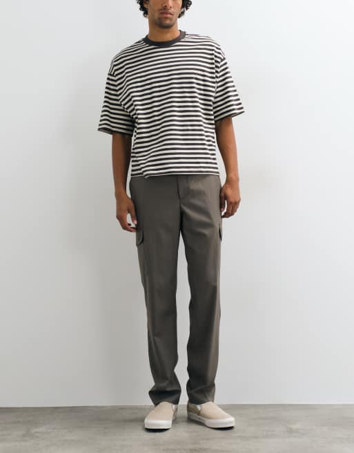 Mango utility trouser in mushroom, 2 of 5