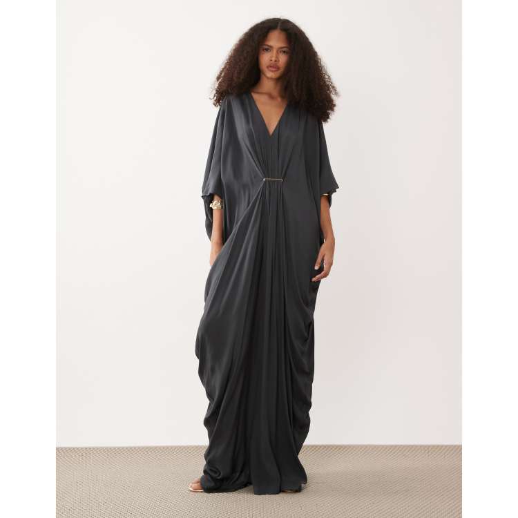 floor length half sleeve v neck maxi dress A-Line Dress Floor Length Maxi Dress Party Dress Cocktail Dress Mother of  the Bride Dress Half Sleeve V Neck Elegant Vintage Luxurious Formal Wedding  Guest Semi Formal Lace with 3D Flowers Embroidery