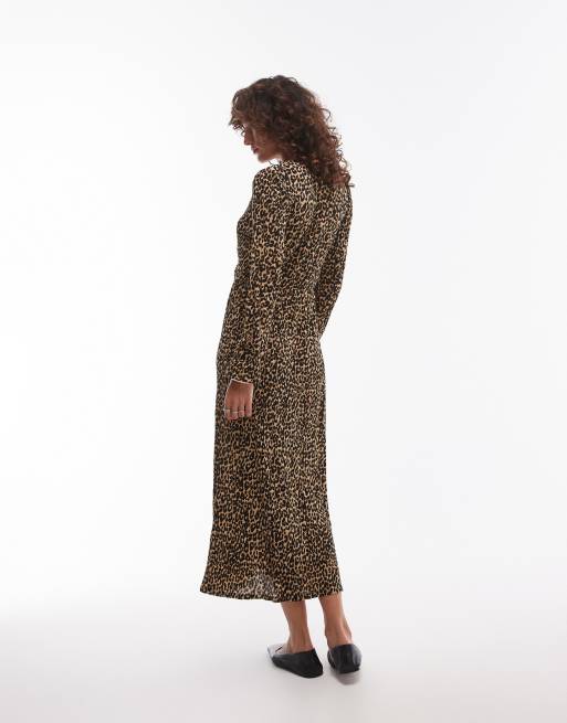 Zara Leopard Maxi Dress Vestido Maxi Classified Leopard Leopardo Fashion  Nova