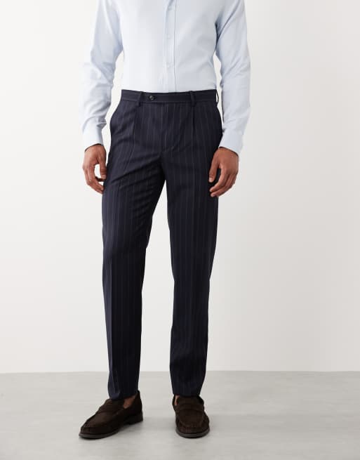 Mango – Veneciac – Elegante Hose in Marineblau, Kombiteil, 2 von 5